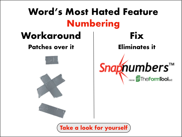 Snapnumbers Duct Tape