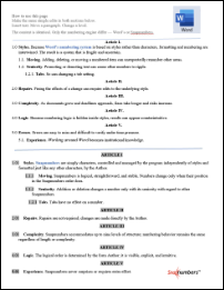 Link to Word Numbering Stress Test